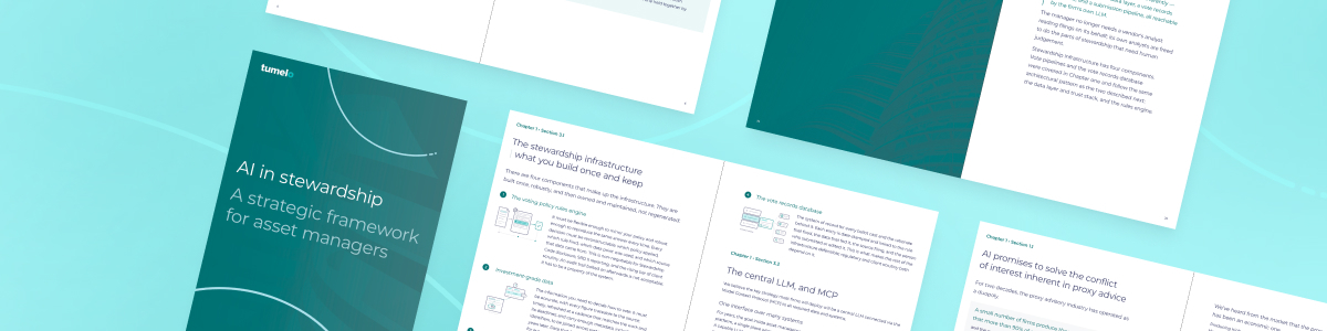 Introducing AI in Stewardship